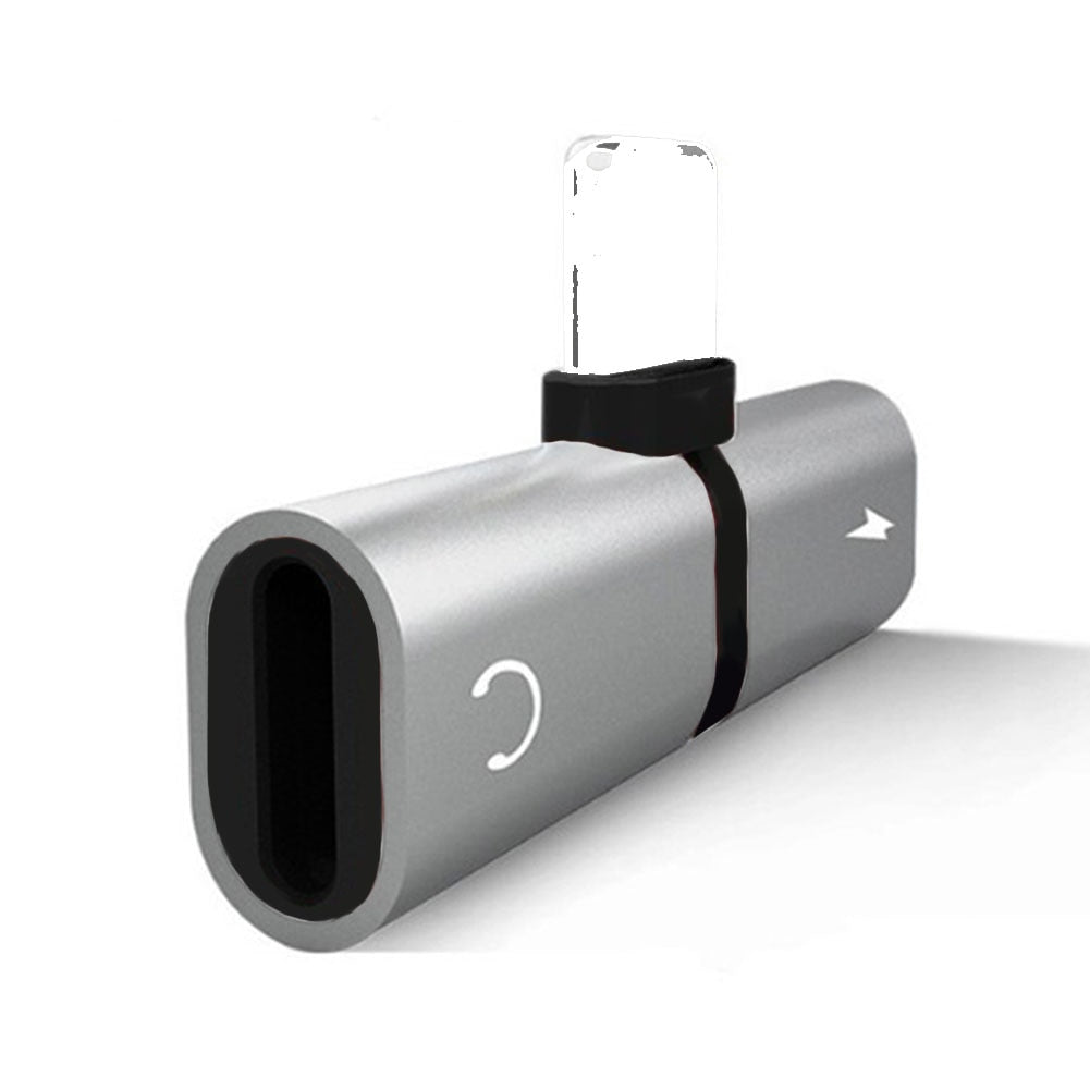 Dual lightning audio & charger adapter