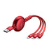 Baseus 3 in 1 Retractable USB Cable (Micro / Type C / Lighting)