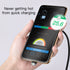 Baseus for IPhone 2.4A Elbow Green LED Fast Charging / IOS Data Cable
