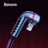 Baseus for IPhone 2.4A Elbow Green LED Fast Charging / IOS Data Cable