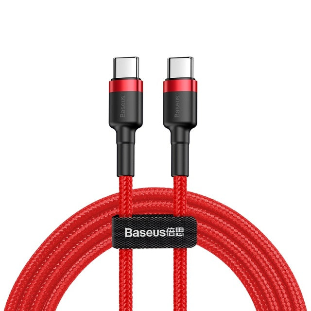 Baseus USB Type C Cable Support PD fast Charge - Red