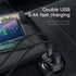 Baseus Dual USB Car Charger Bluetooth Handsfree FM Modulator Phone Charger